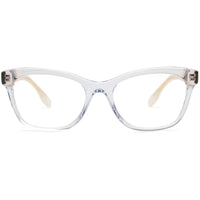Burberry Women's Eyeglasses - Full Rim Clear Plastic Cat Eye Frame | 0BE2323 3896 ,