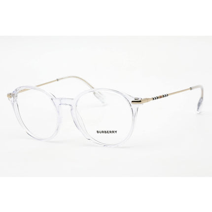 Burberry Women's Eyeglasses - Full Rim Transparent Plastic Round Frame | 0BE2365 3024 ,