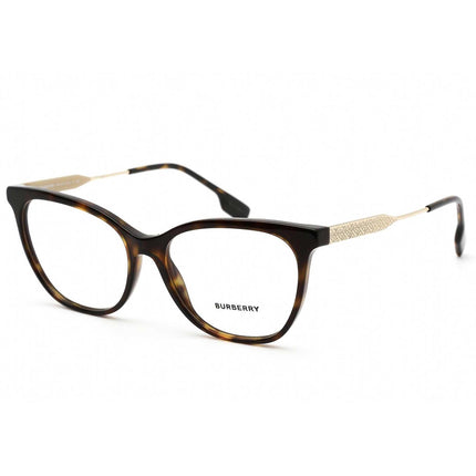 Burberry Women's Eyeglasses - Havana Cat Eye Frame Clear Demo Lens | BE2333 3002 ,