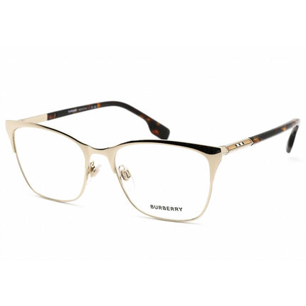 Burberry Women's Eyeglasses - Light Gold Cat Eye Metal Frame Clear Lens | 0BE1362 1109 ,