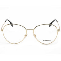 Burberry Women's Eyeglasses - Light Gold Full Rim Frame Clear Demo Lens | 0BE1366 1109 ,