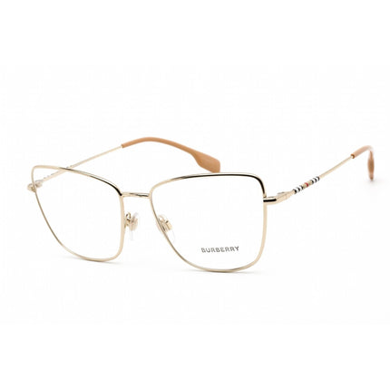 Burberry Women's Eyeglasses - Light Gold Metal Cat Eye Shape Frame | 0BE1367 1338 ,