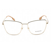 Burberry Women's Eyeglasses - Light Gold Metal Cat Eye Shape Frame | 0BE1367 1338 ,