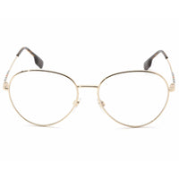 Burberry Women's Eyeglasses - Light Gold Round Metal Frame Clear Lens | 0BE1366 1340 ,