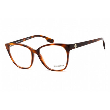 Burberry Women's Eyeglasses - Light Havana Plastic Cat Eye Shape Frame | BE2345 3316 ,