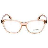 Burberry Women's Eyeglasses - Transparent Peach Pink Cat Eye Full Rim | BE2346 3358 ,