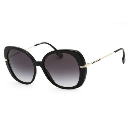 Burberry Women's Sunglasses - Black Full Rim Butterfly Plastic Frame | 0BE4374 30018G ,