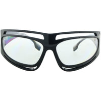 Burberry Women's Sunglasses - Black Plastic Frame Clear Lens | BURBERRY 0BE4342 30011W ,