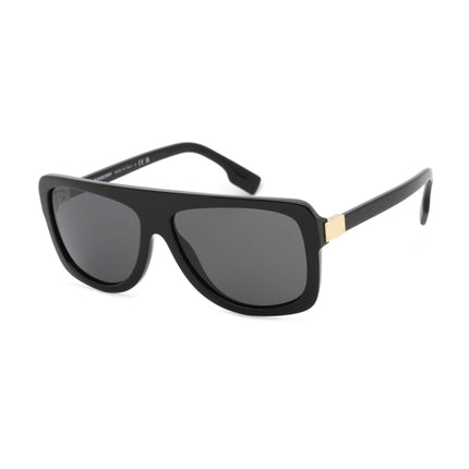 Burberry Women's Sunglasses - Black Rectangular Frame Grey Lens | 0BE4362 300187 ,