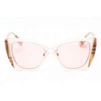 Burberry Women's Sunglasses - Cat Eye Acetate Frame Light Pink Lens | 0BE4393F 4052/5 ,