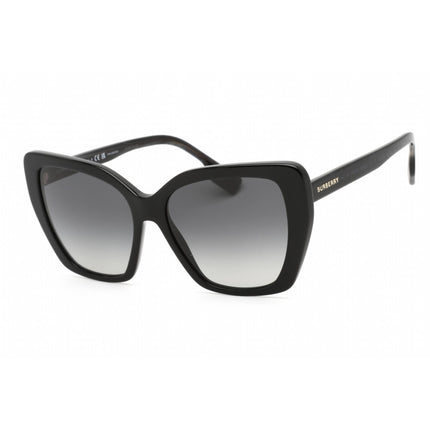 Burberry Women's Sunglasses - Full Rim Black Plastic Cat Eye Frame | 0BE4366F 3980T3 ,