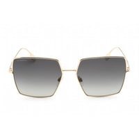Burberry Women's Sunglasses - Full Rim Gold Metal Square Shape Frame | 0BE3133 1109T3 ,