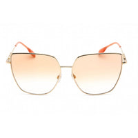 Burberry Women's Sunglasses - Full Rim Light Gold Cat Eye Shape | 0BE3143 1109V0 ,