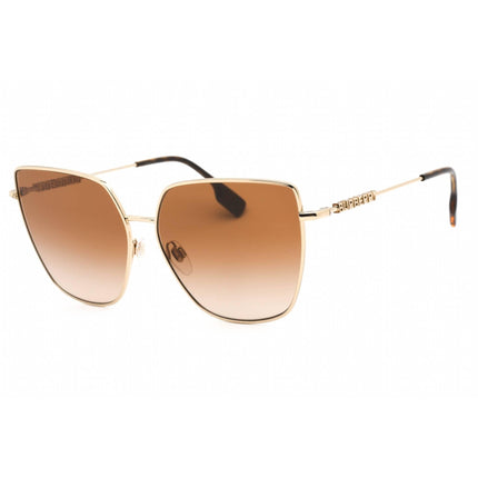 Burberry Women's Sunglasses - Light Gold Frame Brown Gradient Lens | 0BE3143 110913 ,
