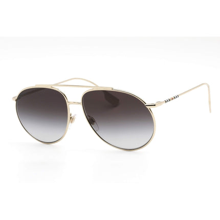 Burberry Women's Sunglasses - Light Gold Frame Grey Gradient Lens | 0BE3138 11098G ,