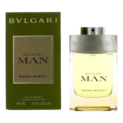 Bvlgari Man Wood Neroli by Bvlgari, 3.4 oz Eau De Parfum Spray for Men ,