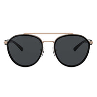Bvlgari Men's Sunglasses - Matte Pink Gold/Black Full Rim Metal Frame | BV5051 201387 ,