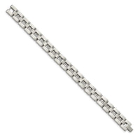 Stainless Steel Brushed and Polished 8.25in Bracelet ,