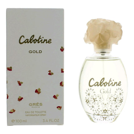 Cabotine Gold by Parfums Gres, 3.4 oz Eau De Toilette Spray for Women ,