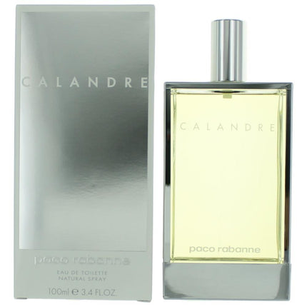 Calandre by Paco Rabanne, 3.4 oz Eau De Toilette Spray for Women ,