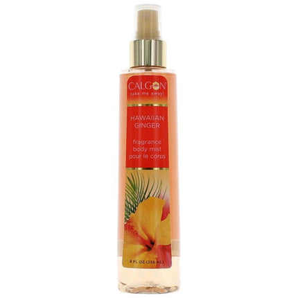 Calgon Hawaiian Ginger by Calgon, 8 oz Fragrance Body Mist for Women ,