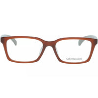 Calvin Klein Jeans Men's Eyeglasses - Crystal Chestnut Plastic Frame | CKJ945AF 253 ,