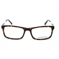 Calvin Klein Jeans Men's Eyeglasses - Dark Tortoise/Blue Rectangular | CKJ20809 235 ,