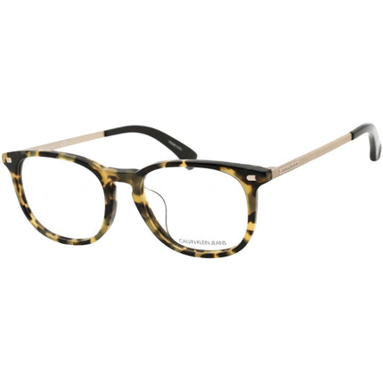 Calvin Klein Jeans Men's Eyeglasses - Full Rim Green Tortoise Frame | CKJ493AF 221 ,