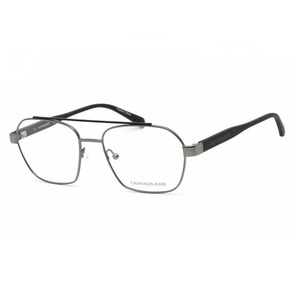Calvin Klein Jeans Men's Eyeglasses - Gunmetal/Black Aviator Metal | CKJ19301 008 ,