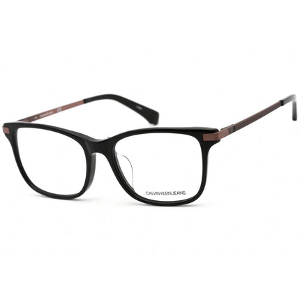Calvin Klein Jeans Unisex Eyeglasses - Black Frame with Copper Temple | CKJ492AF 001 ,