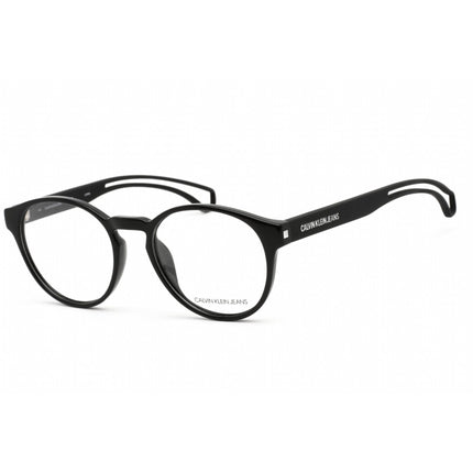 Calvin Klein Jeans Unisex Eyeglasses - Black Plastic Round Shape Frame | CKJ19508 001 ,