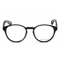 Calvin Klein Jeans Unisex Eyeglasses - Black Plastic Round Shape Frame | CKJ19508 001 ,