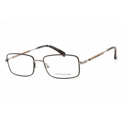 Calvin Klein Jeans Unisex Eyeglasses - Brown/Beige Rectangular Frame | CKJ19108 210 ,