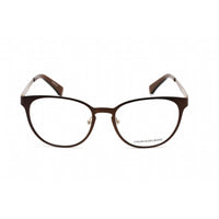 Calvin Klein Jeans Unisex Eyeglasses - Brown/Gold Cat Eye Metal Frame | CKJ141AF 200 ,