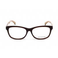Calvin Klein Jeans Unisex Eyeglasses - Crystal Sienna Rectangular Frame | CKJ943AF 254 ,