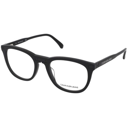 Calvin Klein Jeans Unisex Eyeglasses - Full Rim Black Square Frame | CKJ20518 001 ,