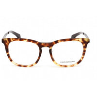 Calvin Klein Jeans Unisex Eyeglasses - Khaki Tortoise Plastic Square | CKJ495AF 204 ,