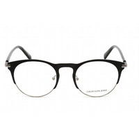 Calvin Klein Jeans Unisex Eyeglasses - Matte Black Plastic Round Frame | CKJ19313 001 ,