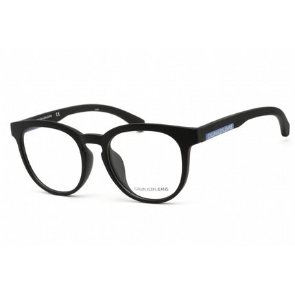 Calvin Klein Jeans Unisex Eyeglasses - Matte Black Plastic Round Frame | CKJ804AF 002 ,