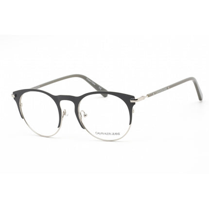 Calvin Klein Jeans Unisex Eyeglasses - Matte Charcoal and Grey Frame | CKJ19313 006 ,