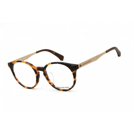 Calvin Klein Jeans Unisex Eyeglasses - Matte Soft Tortoise/Gold Frame | CKJ468AF 216 ,