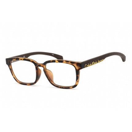 Calvin Klein Jeans Unisex Eyeglasses - Matte Tokyo Tortoise Rectangular | CKJ791AF 217 ,