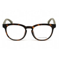 Calvin Klein Jeans Unisex Eyeglasses - Matte Tokyo Tortoise Round Frame | CKJ804AF 217 ,