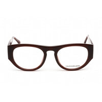 Calvin Klein Jeans Unisex Eyeglasses - Milky Oxblood Plastic Oval Frame | CKJ19510 601 ,