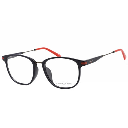 Calvin Klein Jeans Unisex Eyeglasses - Navy Square Frame Clear Lens | CKJ19708A 405 ,
