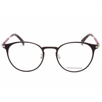 Calvin Klein Jeans Unisex Eyeglasses - Plum Round Frame Clear Lens | CKJ19105A 502 ,