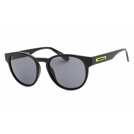 Calvin Klein Jeans Unisex Sunglasses - Full Rim Black Plastic Round | CKJ22609S 001 ,