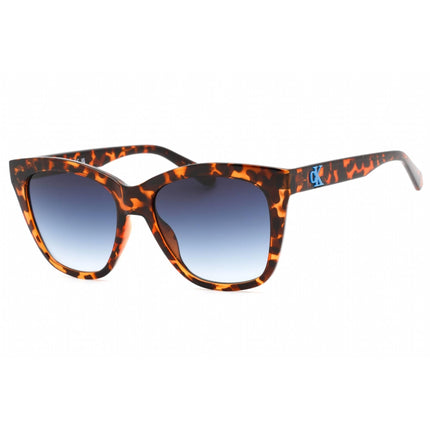 Calvin Klein Jeans Unisex Sunglasses - Havana Plastic Cat Eye Frame | CKJ22608S 240 ,