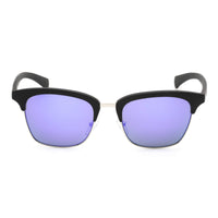 Calvin Klein Jeans Unisex Sunglasses - Matte Black Frame Mirrored Lens | CKJ464SAF 002 ,