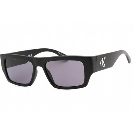 Calvin Klein Jeans Unisex Sunglasses - Matte Black Plastic Rectangular | CKJ22635S 002 ,